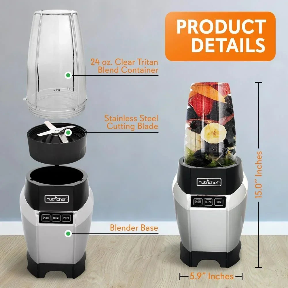 Professional Home Kitchen Digital Countertop Power Pro Blender With Pulse Blend, One Size, Assorted