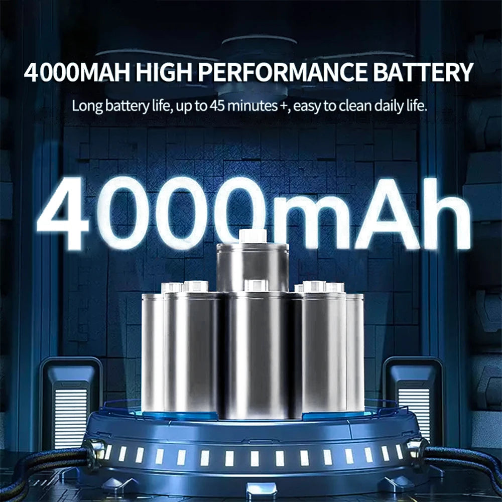 95000Pa Wireless Car Vacuum Cleaner Car Dual Use Mini Vacuum