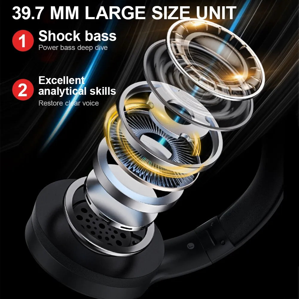 Siindoo JH919 Wireless Bluetooth Headphones Foldable
