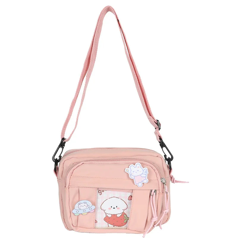 New Kawaii Bag Girls 2023 New JK Transparent Bag