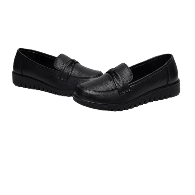 New Spring Women Shoes Low Top Round Healid Color