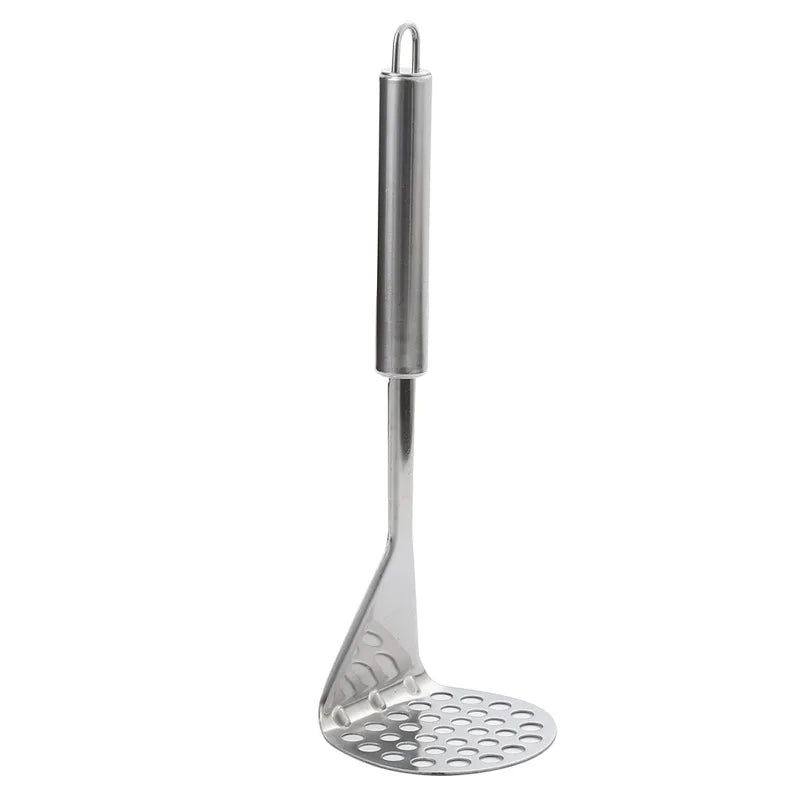 Potatoes Crusher Stainless Steel Pressed Potato Masher Ricer Puree Juice Maker Potato Pusher Smooth Mashed Fruit Tools Kitchen