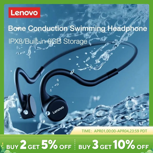 Lenovo X5 Bone Conduction Headphones ireless Bluetooth 5.0