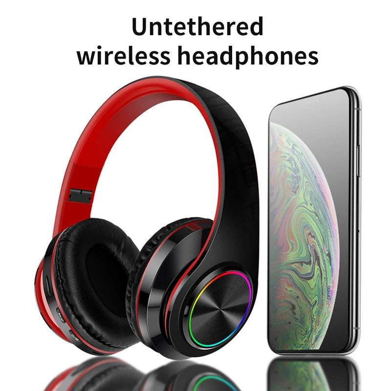 Wireless Bluetooth Headset Colorful