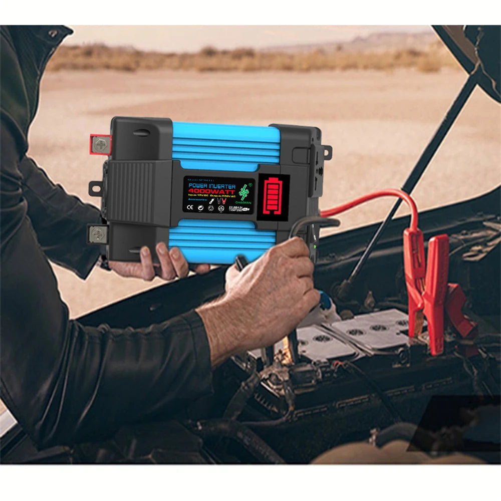 Car Pure Sine Wave Inverter DC 12v To AC 110V/22nverter Dual USB
