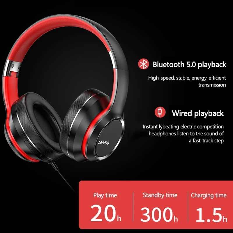 Lenovo HD200 BlueTHOOTH Cancellation HIFI Stereo