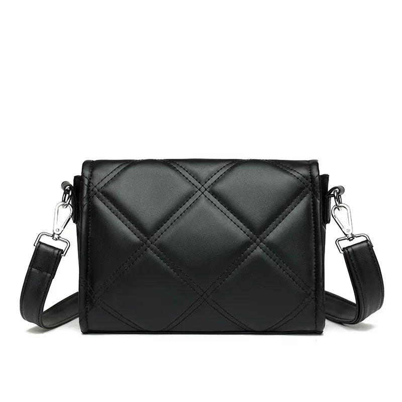 2024 Ladies' Casual Bag Retro Lapel Messenger Wallet