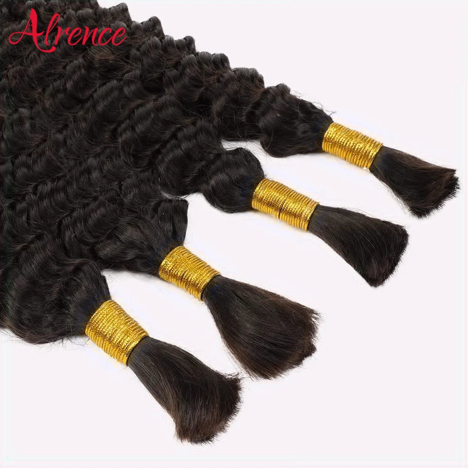 Braiding Hair Human Bulk Hair Deep WaDeep Wave Human