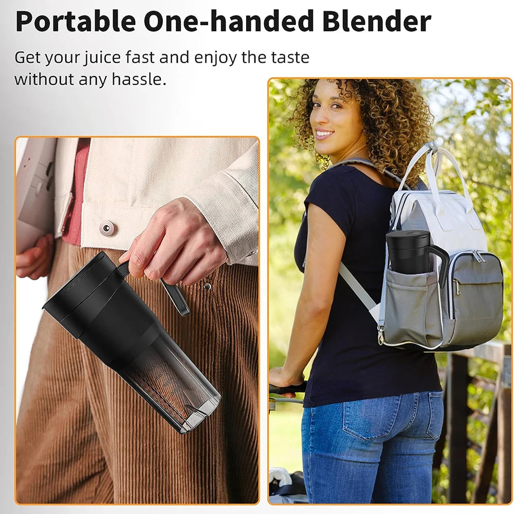 Portable Blender Bottle Fresh Juicer 470ml Smoothit Juice