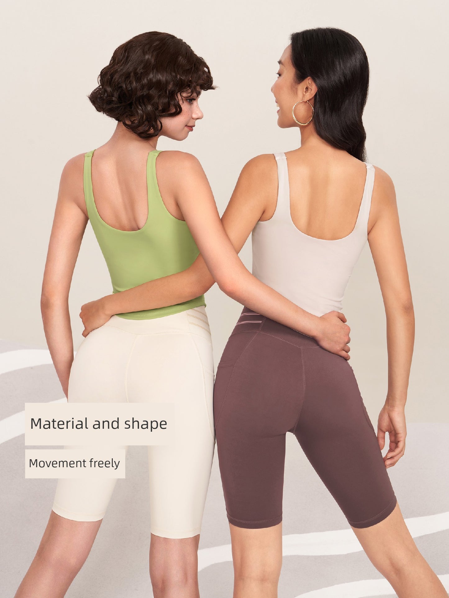 Wake-up Plan Sleeveless Tight Sports Vest Women's Outwear Running Quick-Dry Fancy Fitness Yoga Wear Top