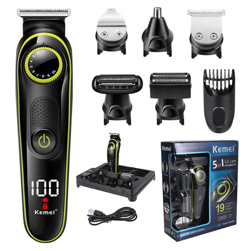 Kemei all in one professional hair trimmer
