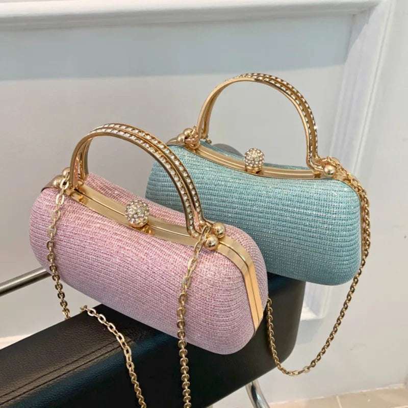 Evening Clutch Bag Women Bag Shiny Handbag