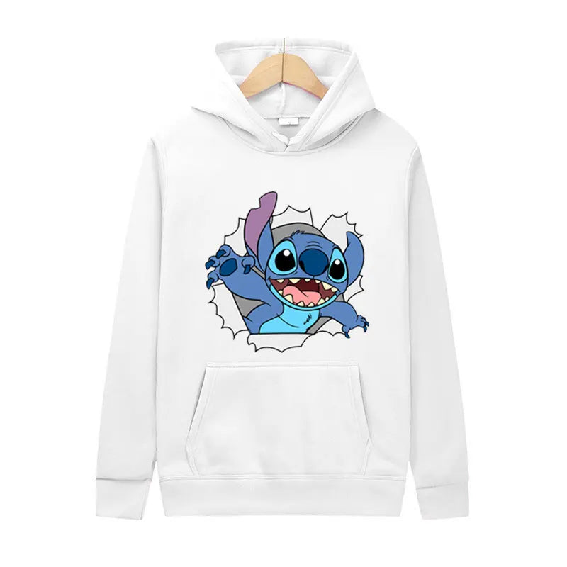2024 New Fashion Men Pullover Couple Sweatshirt Clothing Tops