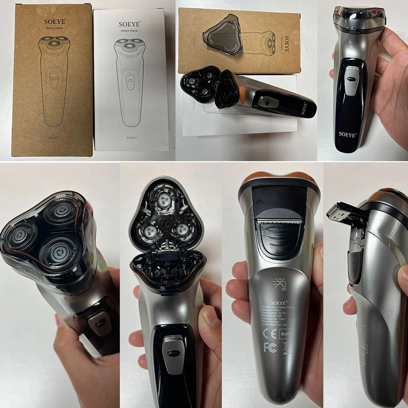 Men's Electric Shaver For Men Shaving Machine SOEYE