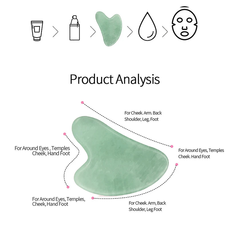 Rose Quartz Powder Crystal Jade Roller Massage Spa Pink Face Massagers gua sha Natural Stone guasha Beauty Tool Facial Lift Up