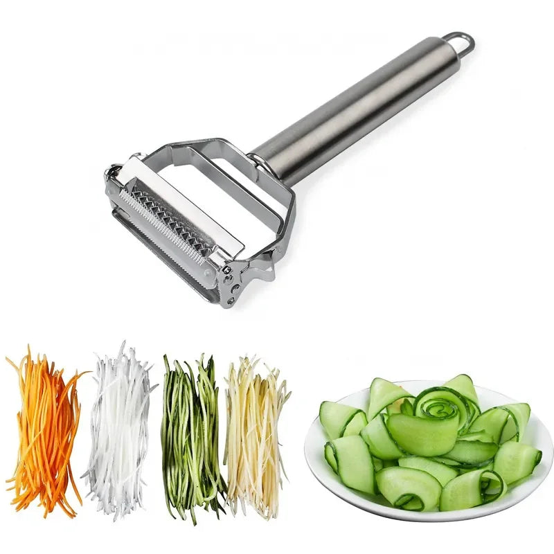 4in1 Peeler Multifunction Grater Julienne Kitchen Tool