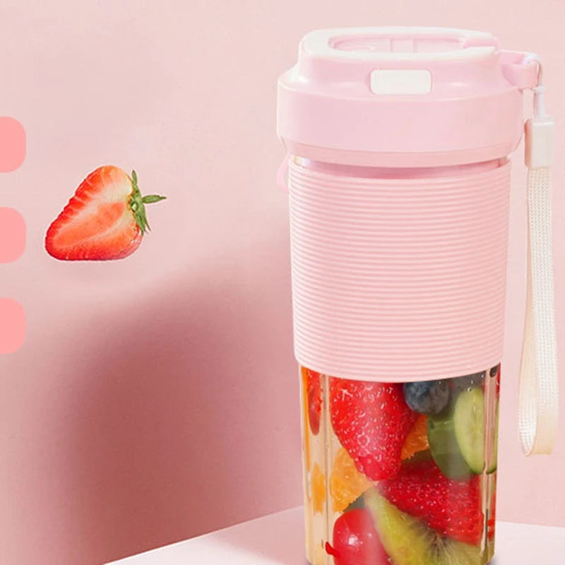300Ml Portable Juicer Electric Fruit USB Rechargeable Smoothie Maker Cup