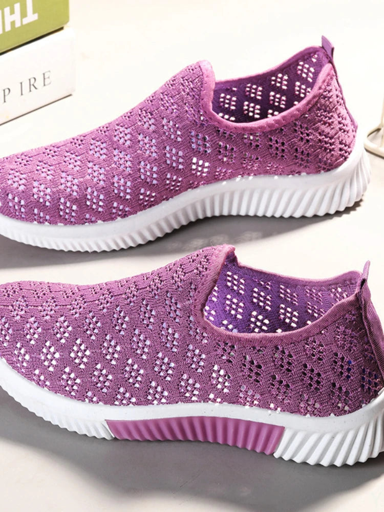 2022 New Fashion Mesh Shoes Women Shoes Casual Sneakers