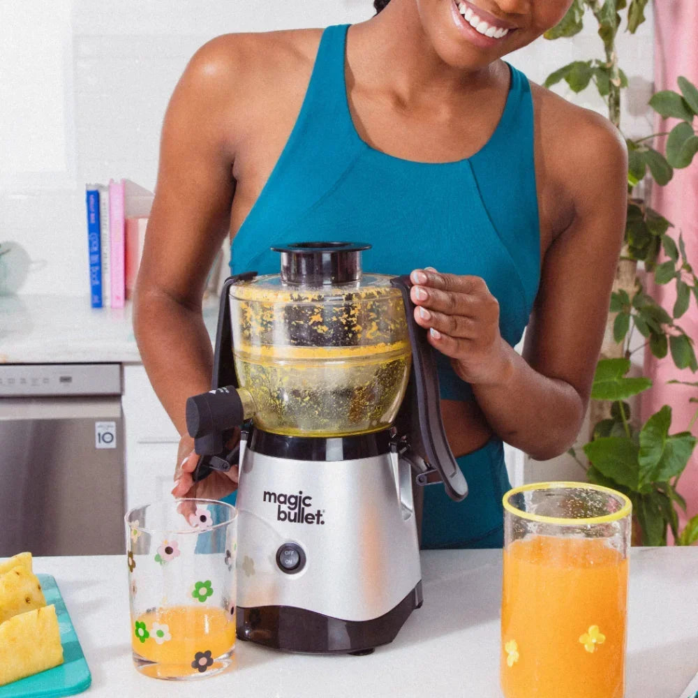 Mini Electric Juicer Machine Fresh Fruits Veggie Juice Maker Kitchen