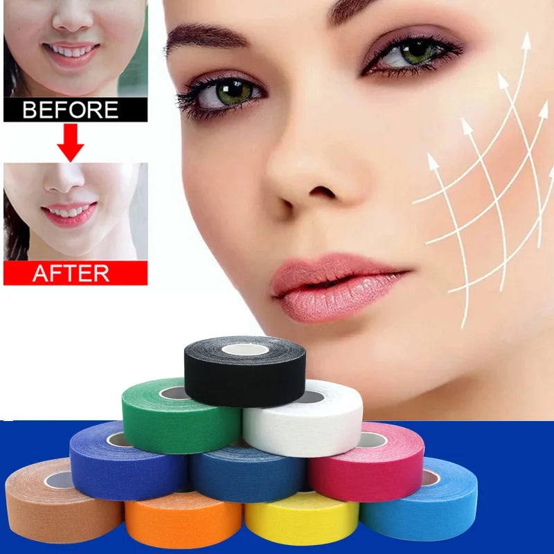 2.5CM*5M Kinesiology Tape for Face V Line Neck Eyes Liftin