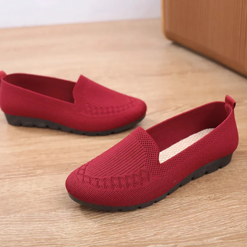 New Mesh Breathable Sneakers Women Breathable Light Slip