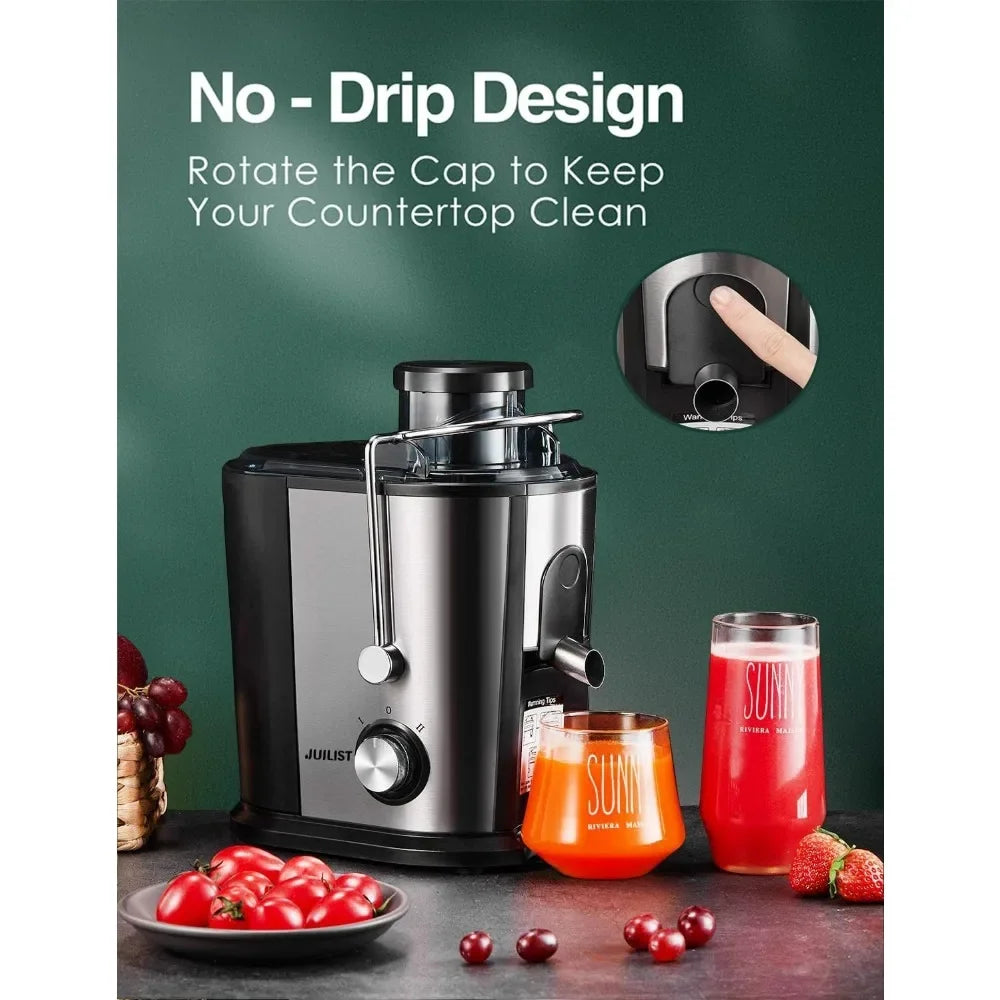 Juicer Machines with Anti-drip & Anti-slip Function,