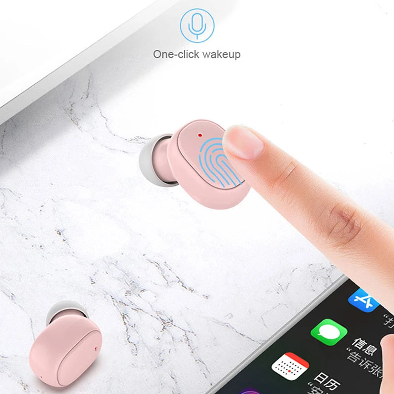 A6S TWS Wireless Bluetoot ancelling Earplug Mini Headphones Hands-free