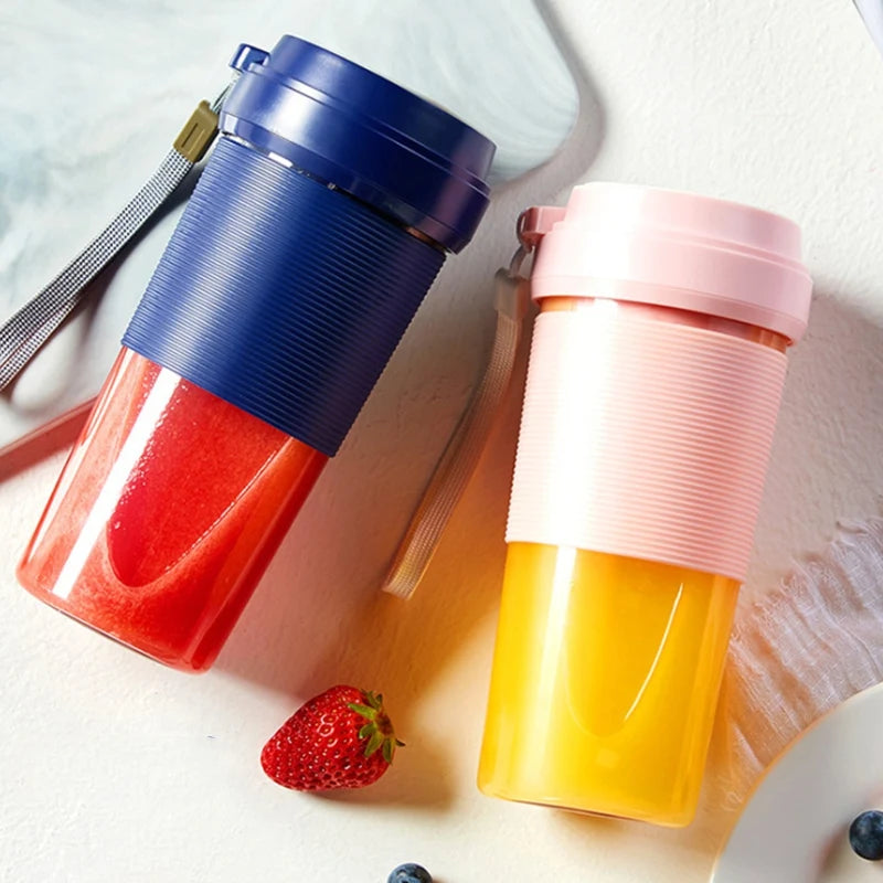 300Ml Portable Juicer Electric Fruit USB Rechargeable Smoothie Maker Cup