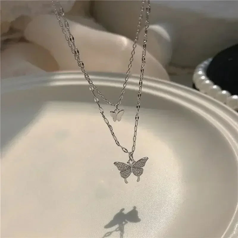 Fashion Women Crystal Zircon Pendant