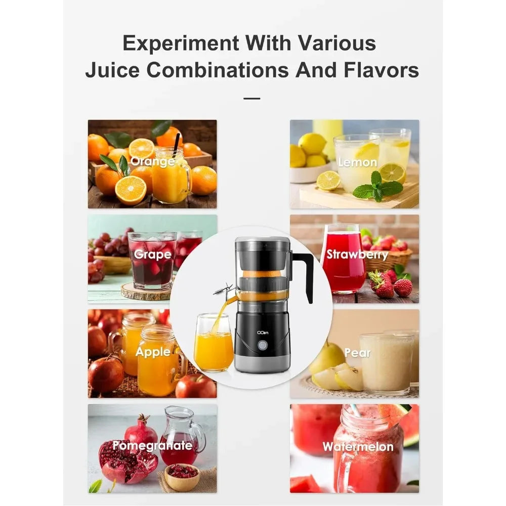 Electric Citrus Juicer, Portable Orange