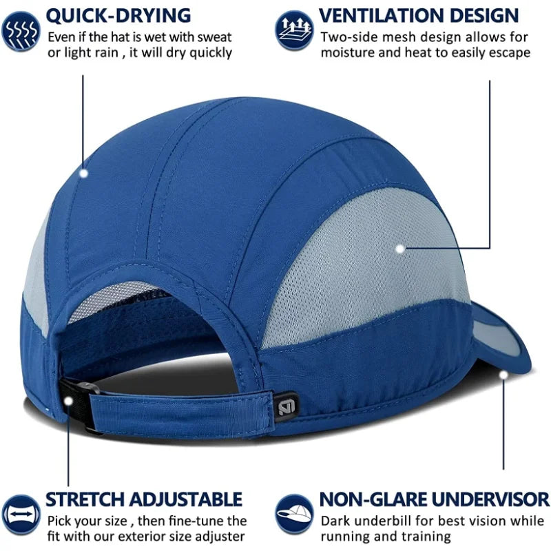 【GADIEMKENSD】 Unstructured Quick Drection Baseball Caps