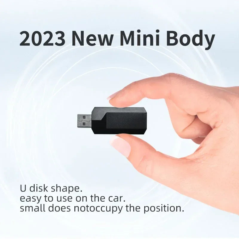 Wired to Wireless CarPlay Adapter for OEM Car Stereo With USB Plug and Play Smart Link Phone Automatic Connection to CarPlay