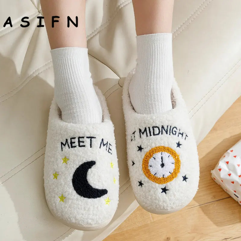 ASIFN Meet Me At Midnight Slippers Taylor Style our Houseshoes