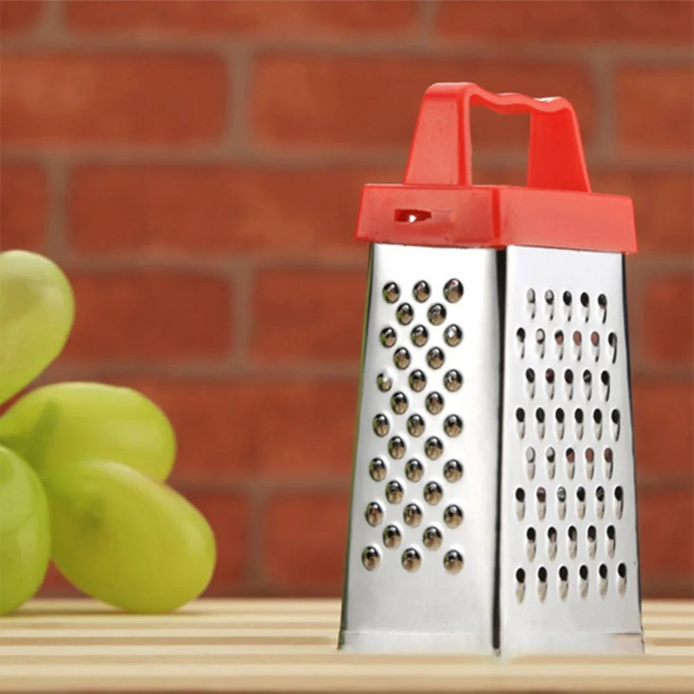 Stainless Steel Mini Four-Sided Cucumber Grater Fruit Planer Cheese Slicers Carrot Vegetables Cutter Home Smart Kitchen Gadgets