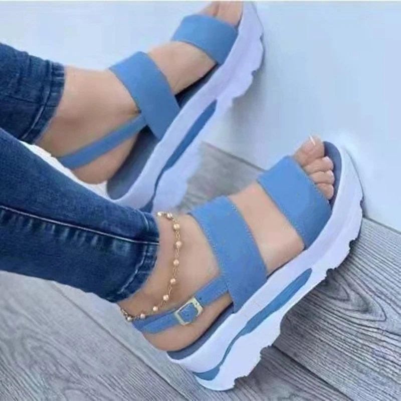 Women Shoes Spring Summer Sandals Peep Toe