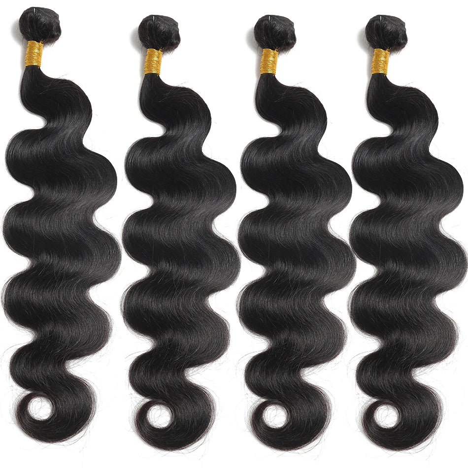 12A Body Wave Bundles 30 Inch Raw InddyWave Hair Extensions