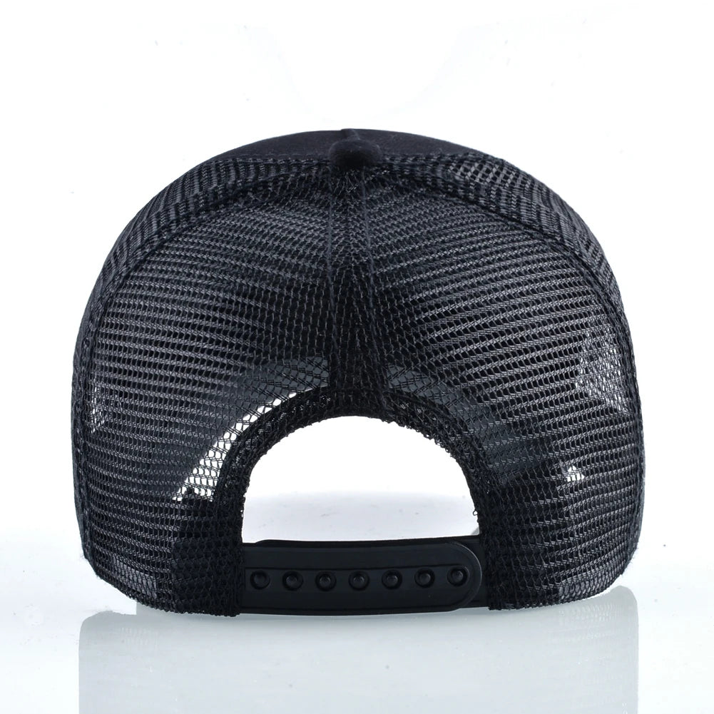 K Baseball Caps Men Snapbackons Breathable Mesh