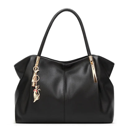 Luxury PU Leather Women Bags Top-handle Bag Land Designer