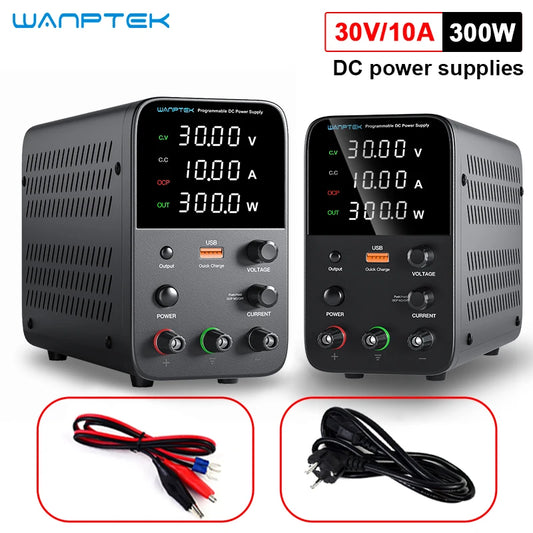 Wanptek Programmable DC Powe  30V 10A Voltage Current