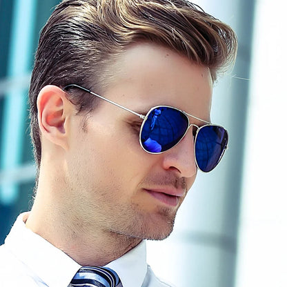2024 New Double Bridge Aviation Sunglasse Woman Aviat Alloy