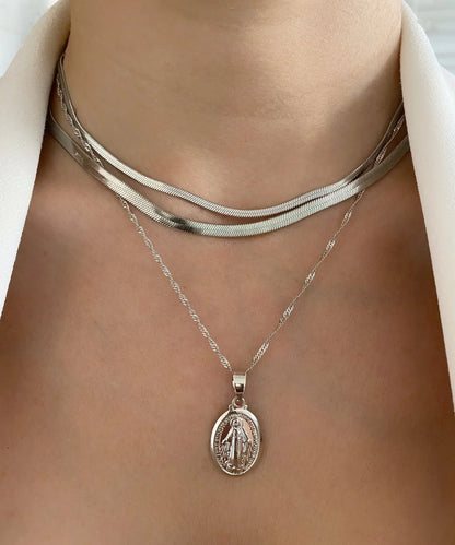 Hot Fashion Unisex Snake Chain Women Necklace Choker