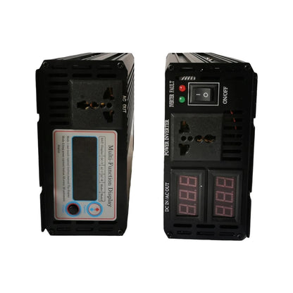 Pure Sine Wave Power Inverter DC 12V 24V 48V 60V 72V To AC 110V 220V Voltage 50Hz 60Hz 3000W Connector Car Inverter