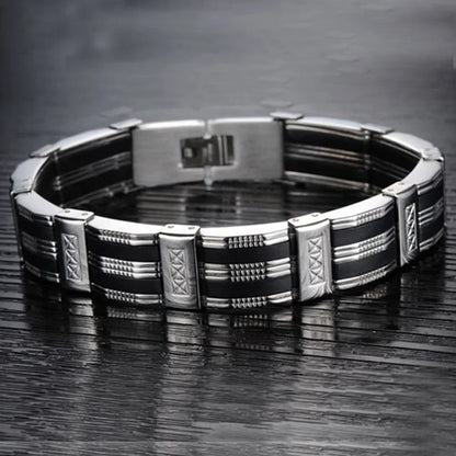 Stainless Steel Bracelet & Bangle 210mm Men's Jewelry d Men's Bracelet