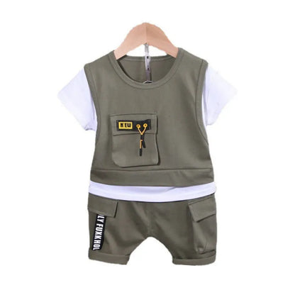 New Summer Baby Girl Clothes Infant Boys Clothing Chil