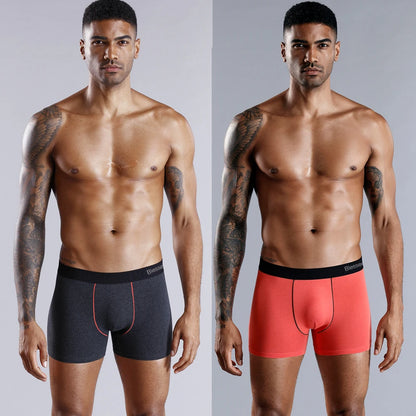 4pcs Set Men Boxer Shorts Soft Boxers for Men's Panties