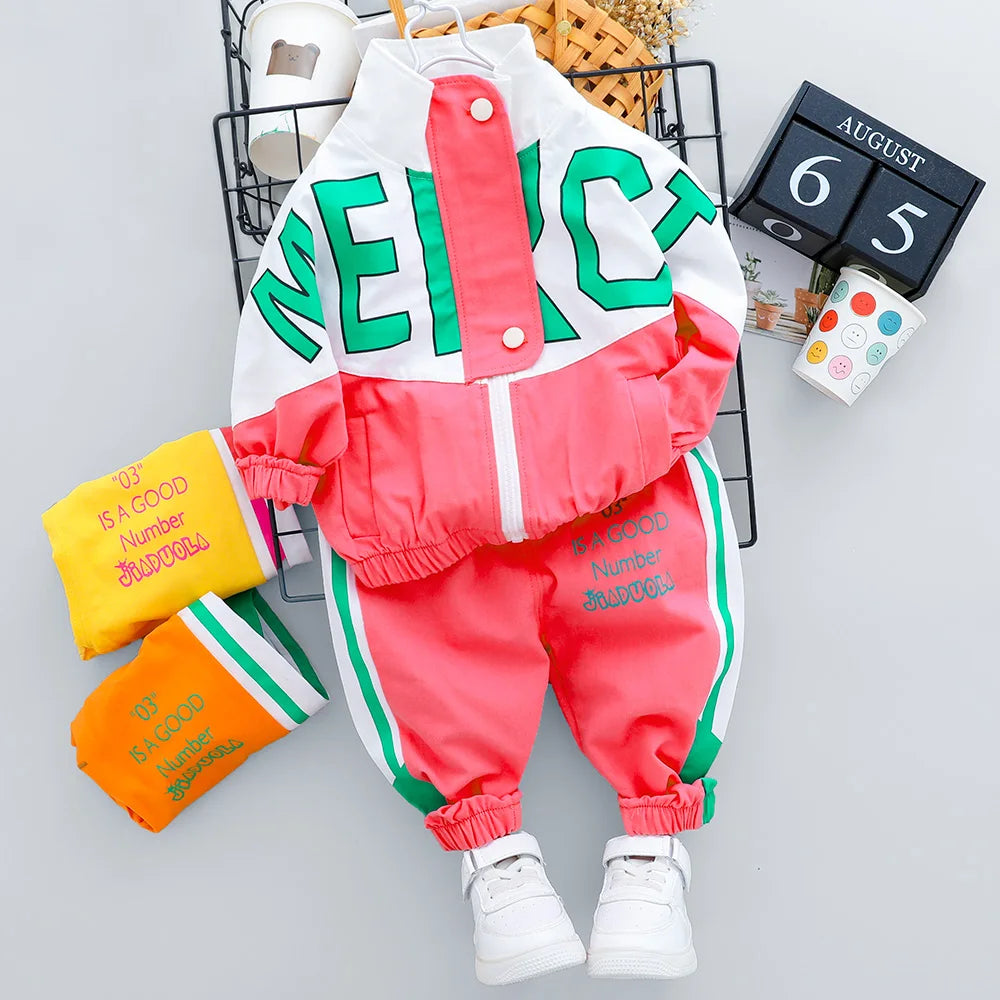 Hot Kid Tracksuit Boy Girl Infant Baby Clothes 1 2 3 4 Years