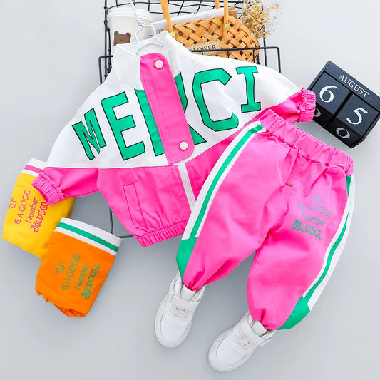 Hot Kid Tracksuit Boy Girl Infant Baby Clothes 1 2 3 4 Years