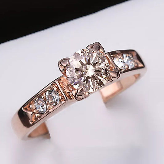ZHOUYANG Wedding Ring For Women Classment Fashion Jewelry Brithday