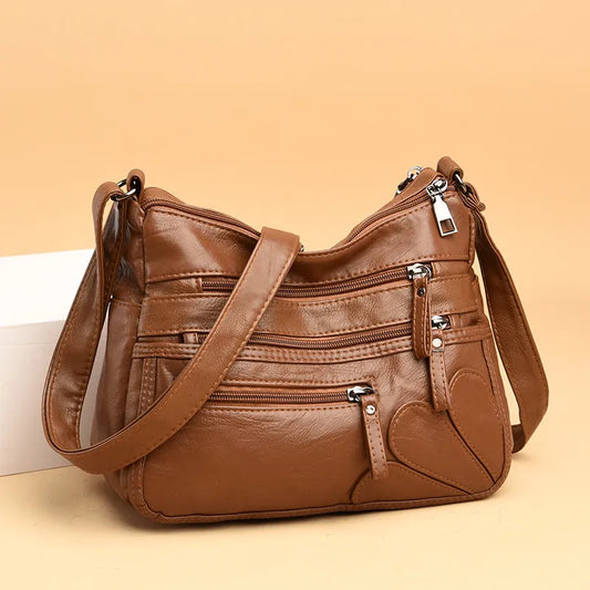 High Quality Women Shoulder Bag Pu Leather Crossbody Bag