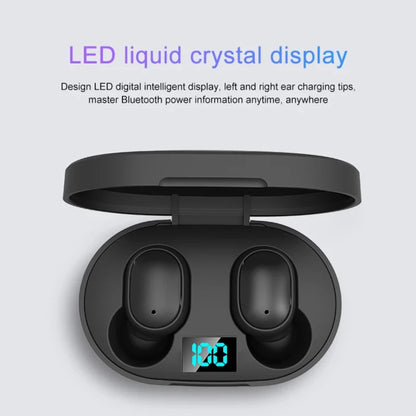 TWS Bluetooth Wireless Earphone, Headphone, Stereo Headset, SportEarbuds, Microphone with Charging Box for Smartphone E6S